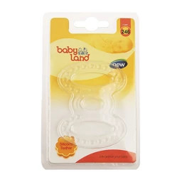 دندان گیر تمام سیلیکونی بیبی لند Baby land مناسب نوزادان از 3 ماهگی