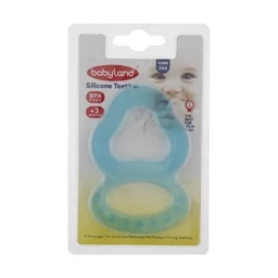 دندان گیر تمام سیلیکونی بیبی لند Baby land مناسب نوزادان از 3 ماهگی