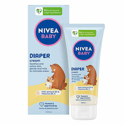کرم تسکیندهنده (سوختگی) کودک و نوزاد نیوا NIVEA BABY مدل DIAPER CREME حجم ۱۰۰میل