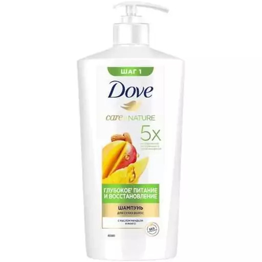 شامپو داو تغذیه و ترمیم کننده با رایحه مانگو Dove حجم 630 میل
