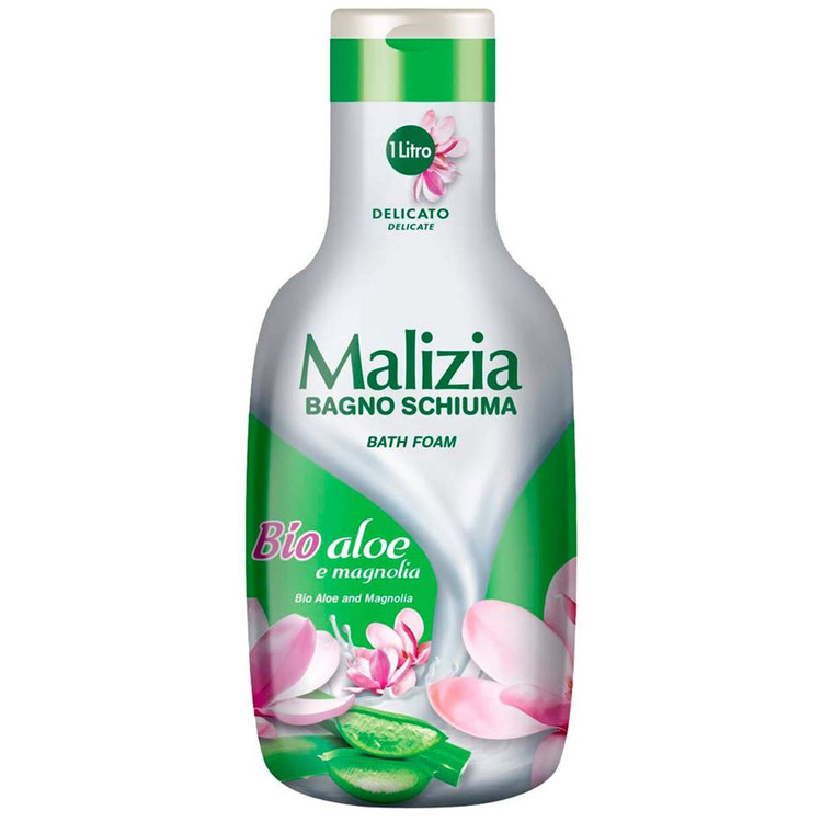 فوم شست و شوی بدن (شامپو بدن) مالزیا Malizia مدل Bio Aloe حجم 1000 میلی لیتر