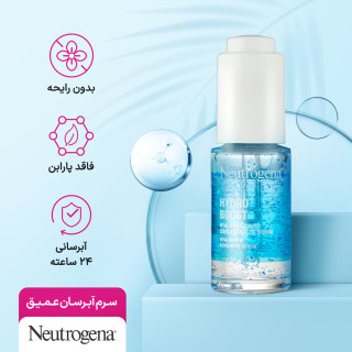 سرم آبرسان عمیق نوتروژینا neutrogena مدل Hydro Boost حاوی هیالورونیک اسید حجم 15 میلی لیتر