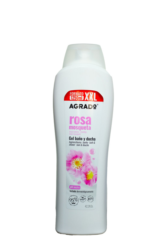 شامپو بدن رز موسکتا آگرادو | Agrado Rosehip Shower Gel 1250 ml