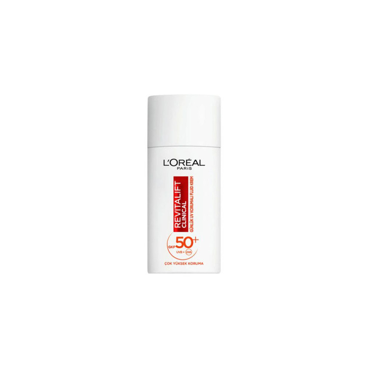 کرم ضد آفتاب لورآل L'OREAL مدل رویتالیفت SPF50 حجم 50 میل