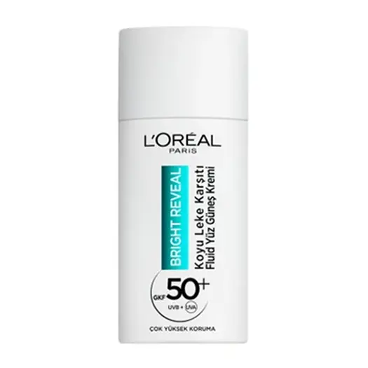 کرم ضد آفتاب و روشن کننده پوست لورآل L'OREAL SPF 50 Anti Dark حجم 50 میل