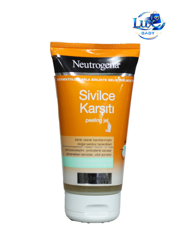 اسکراب لایه بردار صورت نوتروژینا مدل Clear & Defend neutrogena حجم 150 میلی لیتر