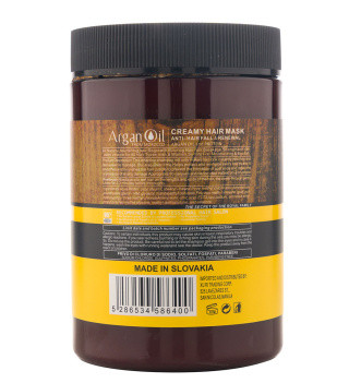 ماسک مو تقویت کننده لایتنس مدل Argan Oil فاقد سولفات مناسب انواع مو حجم 1000 میلی لیتر