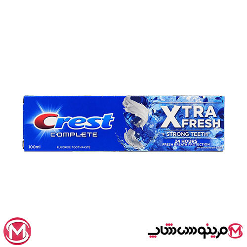 خمیر دندان کرست کومبلیت مدل Crest XTRA FRESH حجم 100میل