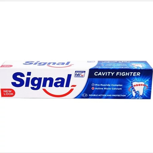 خمیردندان ضد پوسیدگی سیگنال اصل عربی مصر بزرگ 120 میل signal cavity fighter toothpaste