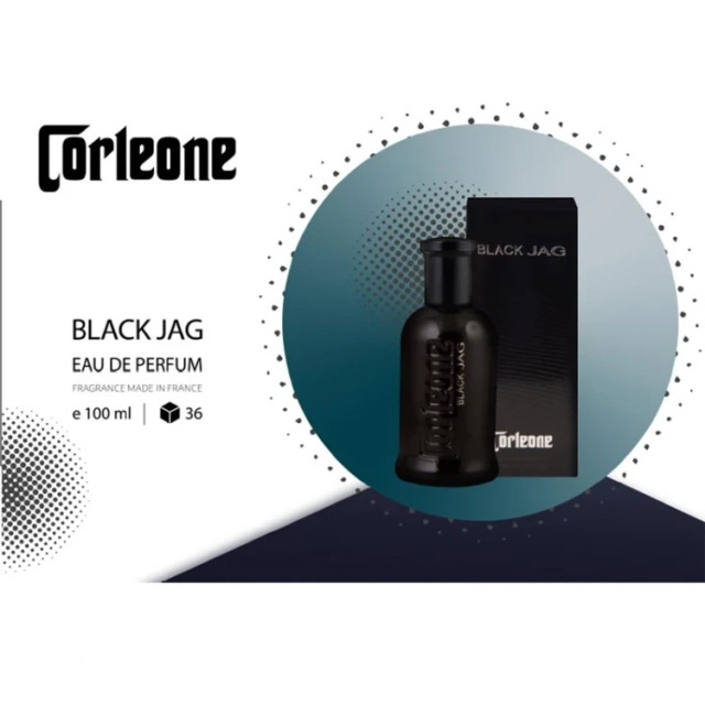 ادوپرفیوم مردانه کورلئونه مدل Black Jag حجم 100 میلی لیتر