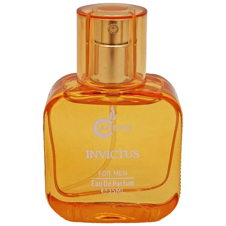 عطر جیبی مردانه کافه تو CAFETO مدل اینویکتوس با رایحه خنک و شیرین حجم 35 میلی لیتر