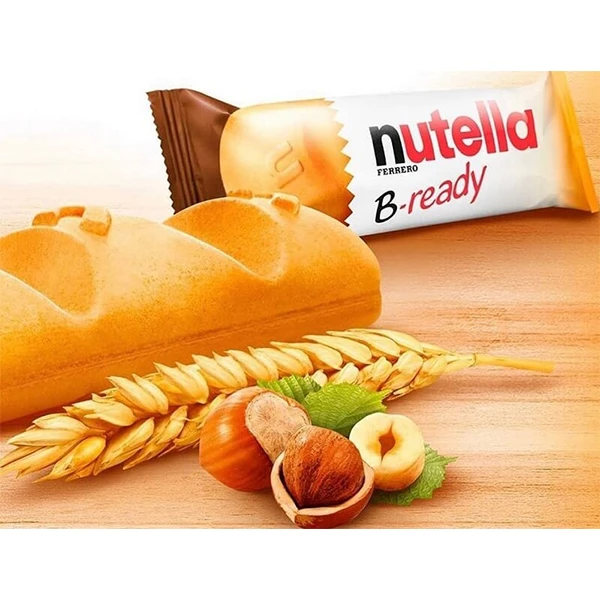 بیسکویت شکلات بی ردی نوتلا nutella B-ready اصلی بسته 6 عددی