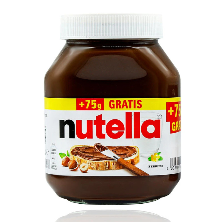 شکلات صبحانه فندقی نوتلا nutella آلمانی حجم 825 گرم
